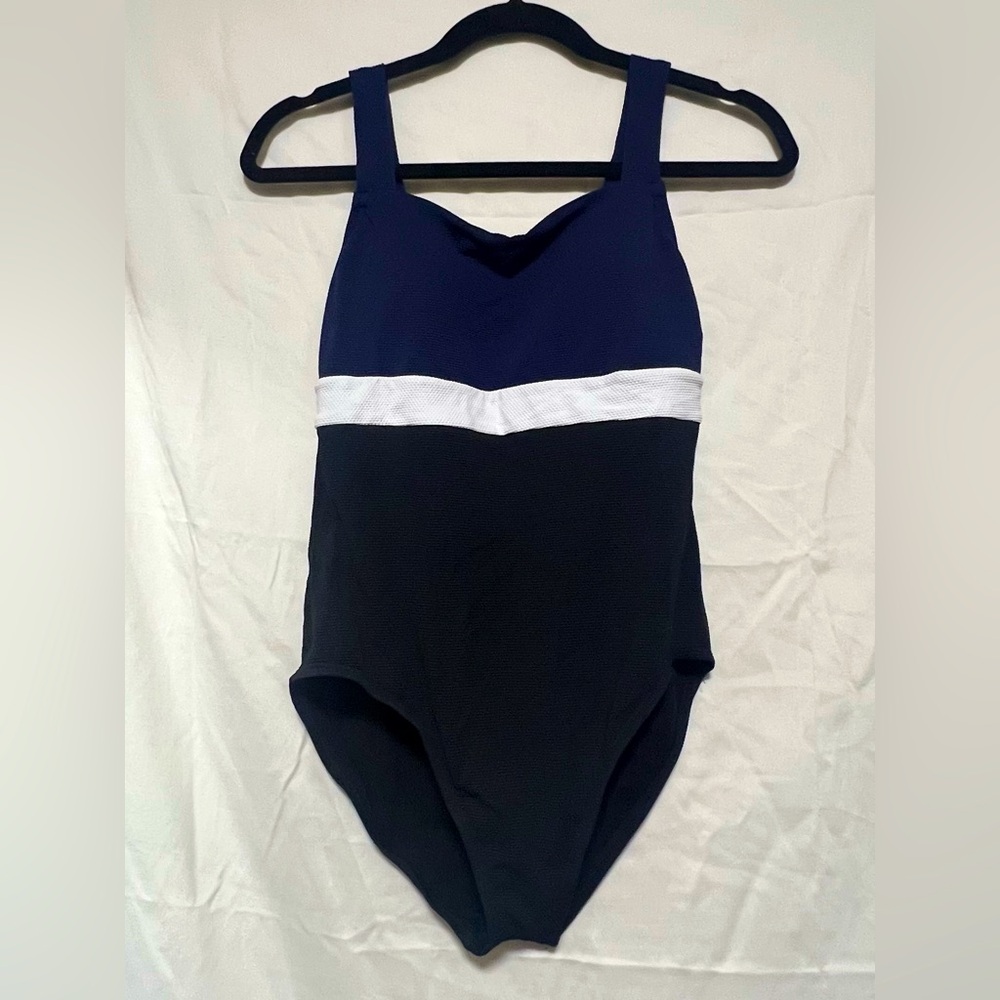 NWT Tommy Bahama Colorblock One Piece Tummy Control Swimsuit Summer Beach - Picture 6 of 11